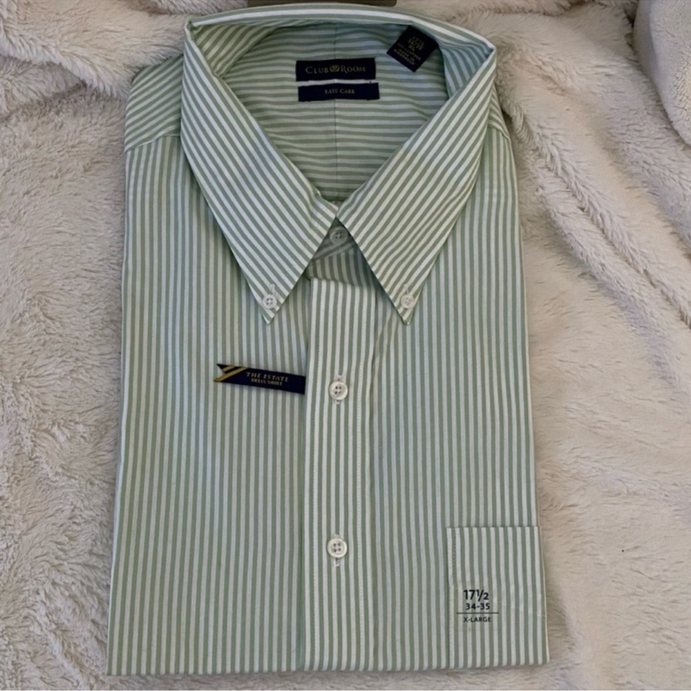 Club Room Pinstripe Dress Shirt